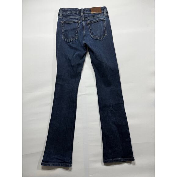Tecovas Women's Mid Rise Straight Leg Blue Denim Jeans - Size 26x29 - Picture 2 of 6